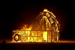 Johnny on the Spot, burning