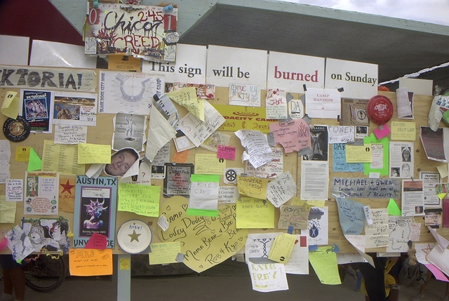 Bulletin board