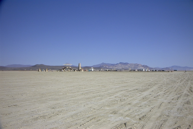 Temple of Stars construction in the distance