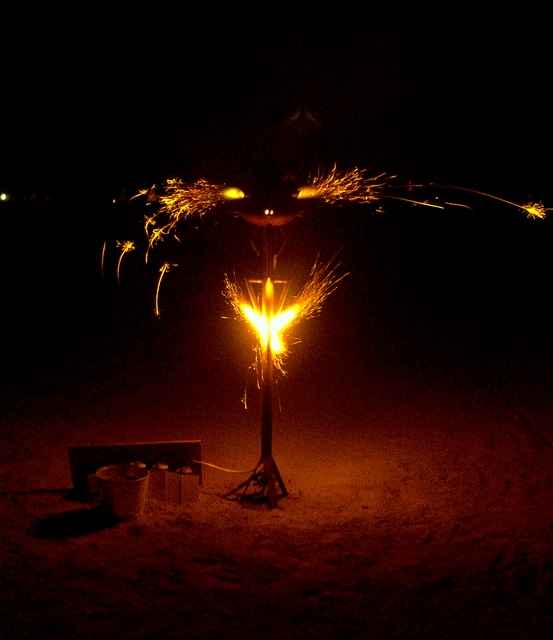 Jason Mika fire art