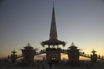 Temple at dawn