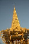 Moon above the spire
