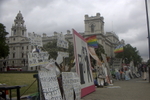 Protest signs