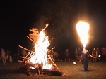 Soup effigy burning