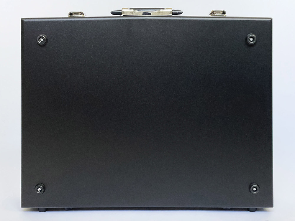 aluminite case back view