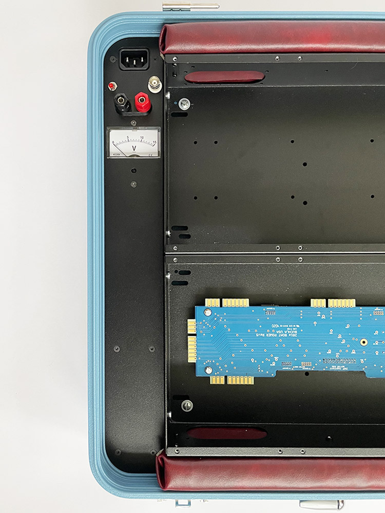 Buchla compatible music easel zero halliburton cases