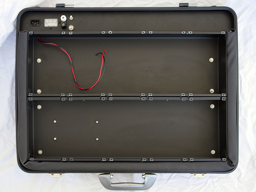 Buchla compatible music easel halliburton cases
